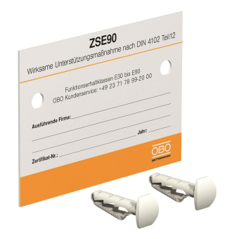 OBO KS-ZSE DE Kennzeichnungsschild 