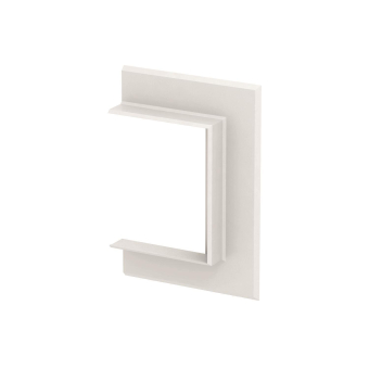 OBO G-AWAO70110RW Wandabschlussblende 