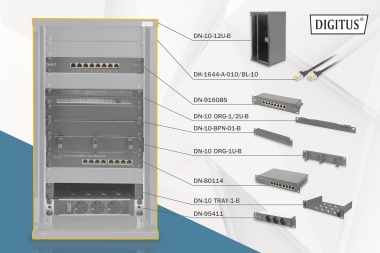 Assmann Netzwerk-Set 254   DN-10-SET-3-B 