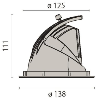 PIL LED-Einbaustrahler    8433174193414 