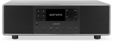 Sonoro Primus kreide grau-sw Musiksystem 