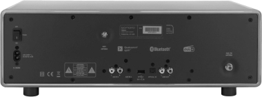 Sonoro Primus kreide grau-sw Musiksystem 