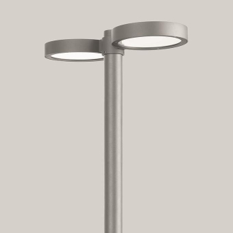 BEGA Aufsatzleuchte silber      99403AK3 