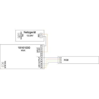 BRUM REG KNX LED Dimmer,        18161000 