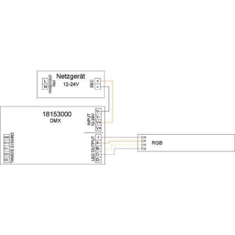 BRUM DMX LED Dimmer, IP20       18153000 