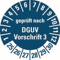 HEIN 188062 Prüfplakette DGUV3 25-30 