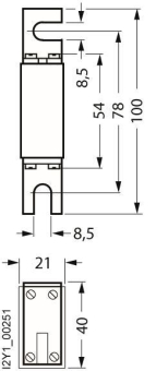 Siemens 3NE87241 SITOR-Sicherungseinsatz 