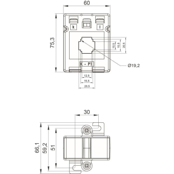 Siemens 4NC51232CE21 Stromwandler 250/5A 