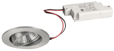 BRUM LED-Einbaustraher IP65 alu   DAMITA 