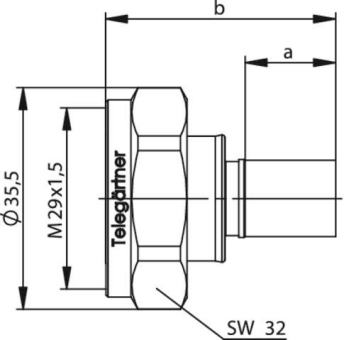 TG 7-16 Kabelstecker Cr/Cr   J01120B0090 