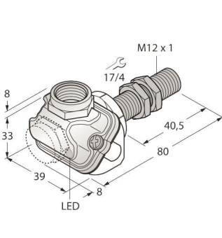 Turck Induktiver      BI4U-EM12WDTC-AP6X 