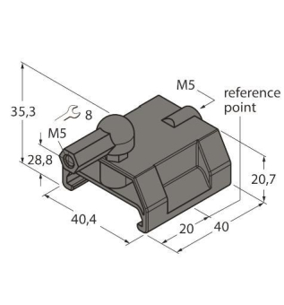 Turck Positionsgeber f.induk. P1-Li-Q25L 