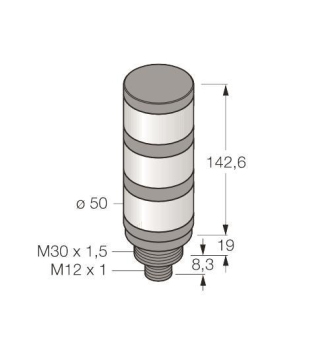 TURCK Signalleuchte M12x1        3081861 