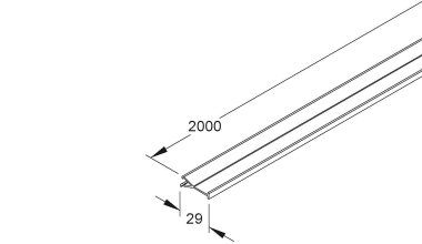 Kleinhuis Trennwand H35mm          BTR40 