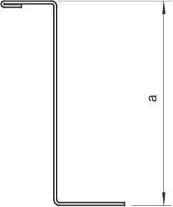 OBO LKM TWS75 Trennwand 75x2000mm St FS 