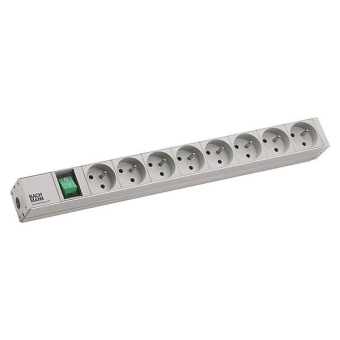 Bachmann 19" 1HE 8xUTE Strom 2m  333.419 