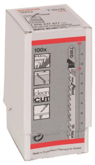 Bosch 100Stichsägeblatt T101D 2608637877 