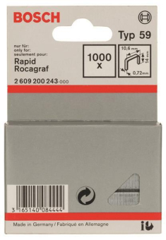 Bosch Feindrahtklammer Typ 59 2609200243 