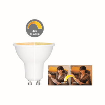 Paulmann LED GU10 350lm 36° dim to 28735 