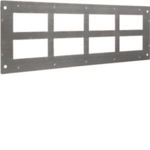Hager Deckblech geschlitzt IP41  FZ886WF 