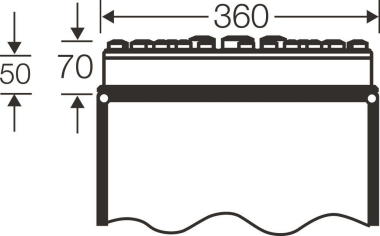 HENS ENYSTAR-Anbauflansch FP   FP FG 331 