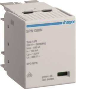 Hager Steckmodul 1polig Typ 1    SPN080N 