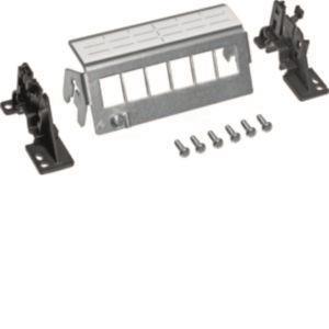 Hager Patch-Panel 6fach Keystone  FZ06MK 