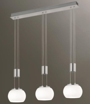 TRIO Pendelleuchte MADISON 3fl 342010307 