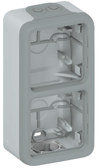 Legrand 069661 Gehäuse 2-fach senkrecht 