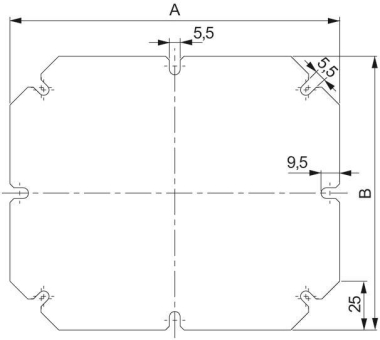 GS Montageplatte           NSYAMPM2419TB 
