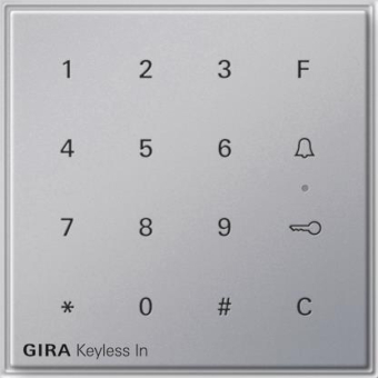 GIRA 260565 Keyless In Codetastatur 