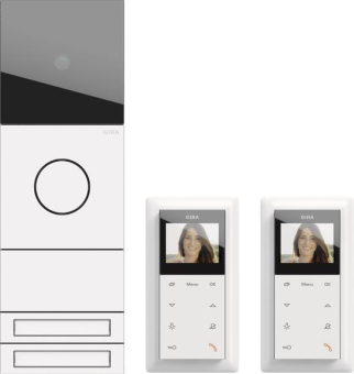 GIRA 2417902 Zweifamilienhaus-Paket 