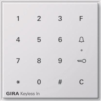 GIRA 260566 Keyless In Codetastatur 