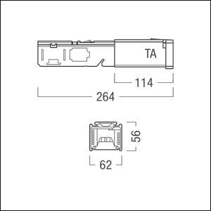 ZUM TA Elektr. Auspeisung WH    22128099 