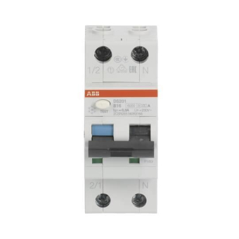 ABB FI/LS-Schalter        DS201A-B16/0,3 