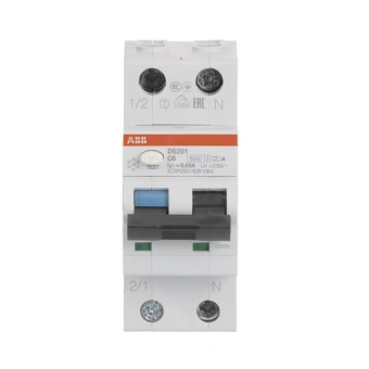 ABB FI/LS-Schalter        DS201A-C6/0,03 