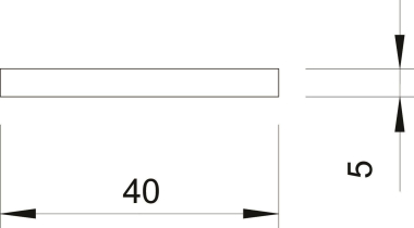 OBO 5052 DIN 40X5 Bandstahl 50kg Ring 