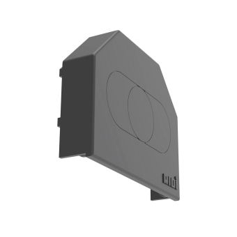 RIDI Enddeckel für Tragschiene 0205791SW 