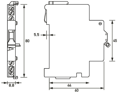 Doepke Hilfsschalter f.DRCBO 3    DHi 12 