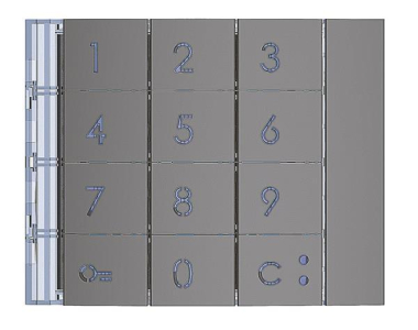 BTicino 353003 Frontblende Zehner- 