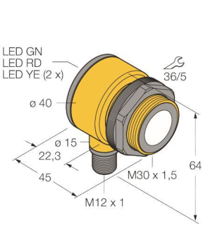 TURCK Ultraschallsensor         T30UIPAQ 