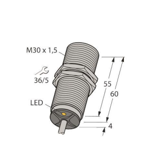 TURCK Induktiver Sensor    BI10-M30-AP6X 