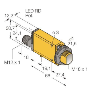 TURCK Opto Sensor             MIAD9LVAGQ 