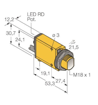 Turck Opto Sensor Reflexions-    SM312LV 