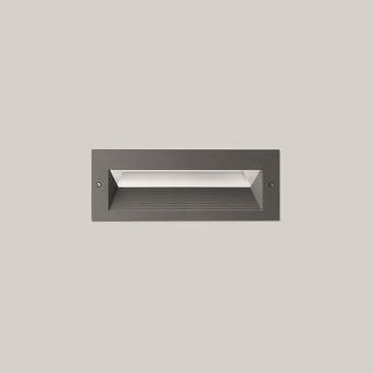 BEGA Einbauleuchte silber       33058AK3 