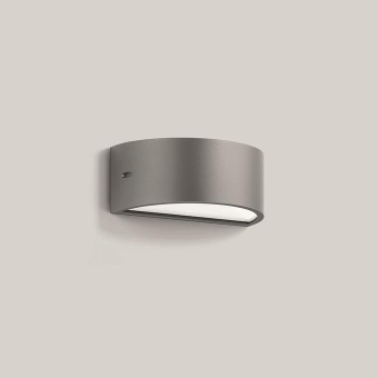 BEGA Wandleuchte silber 4000K   33334AK4 