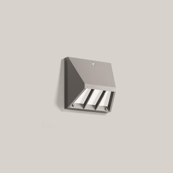BEGA Wandleuchte 3000K silber   22228AK3 