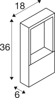 SLV FLATT II 36 Stehleuchte      1010103 