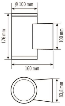 Esylux UDL-ALV 042 840 AN LED EL10830105 