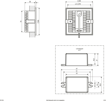 EVN Druckguss-Power-LED-          P21702 